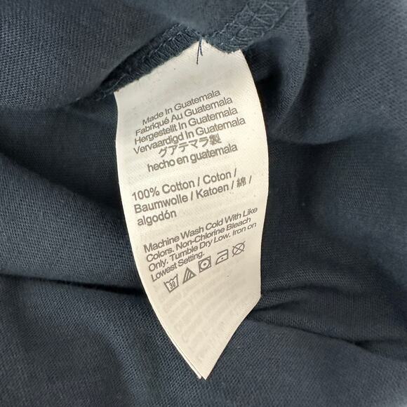 J.Crew Cotton Washed Jersey Pocket Tee Crewneck Vintage Navy Mens Large NWT - Picture 10 of 11